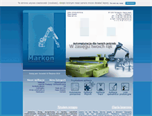 Tablet Screenshot of markon.pl